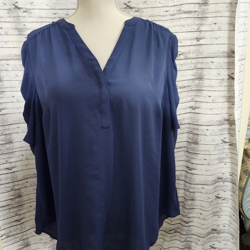 Torrid Blouse with Statement Sleeves – Size 2 (2X)